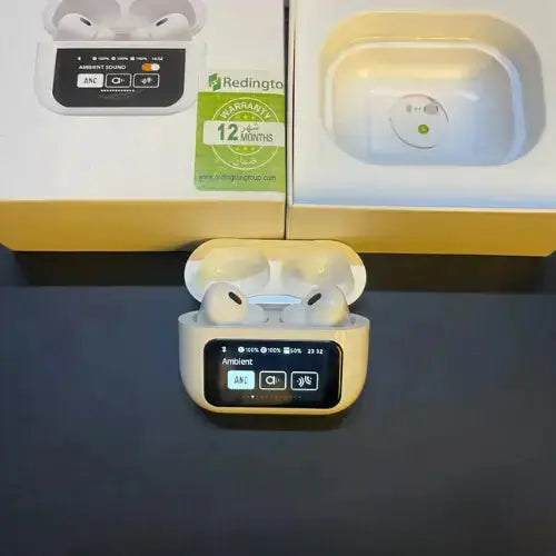 A9 Pro Airpods With Display + Silicon Case tkmart
