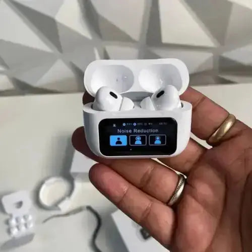 A9 Pro Airpods With Display + Silicon Case tkmart