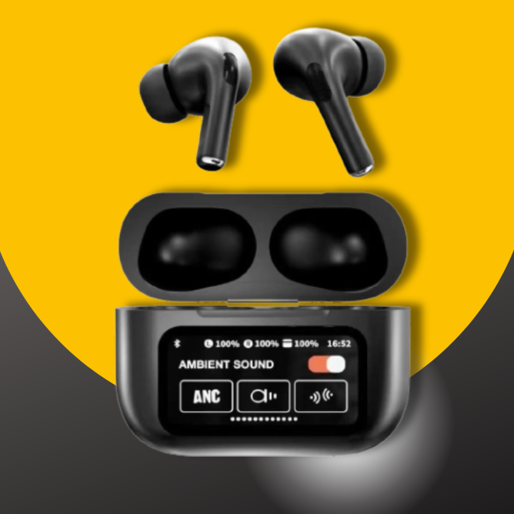 Earbuds Pro2 With Screen Display ANC / ENC In Black