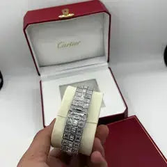 CARTIER PREMIUM ARABIC DIAL STONES WATCH QUARTZ TkMart