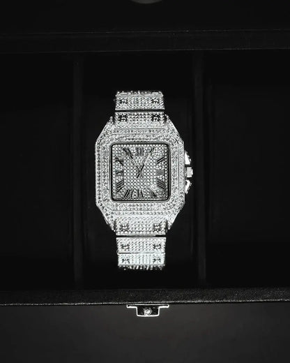 Original cartier Iced out watch (186 grams) TkMart